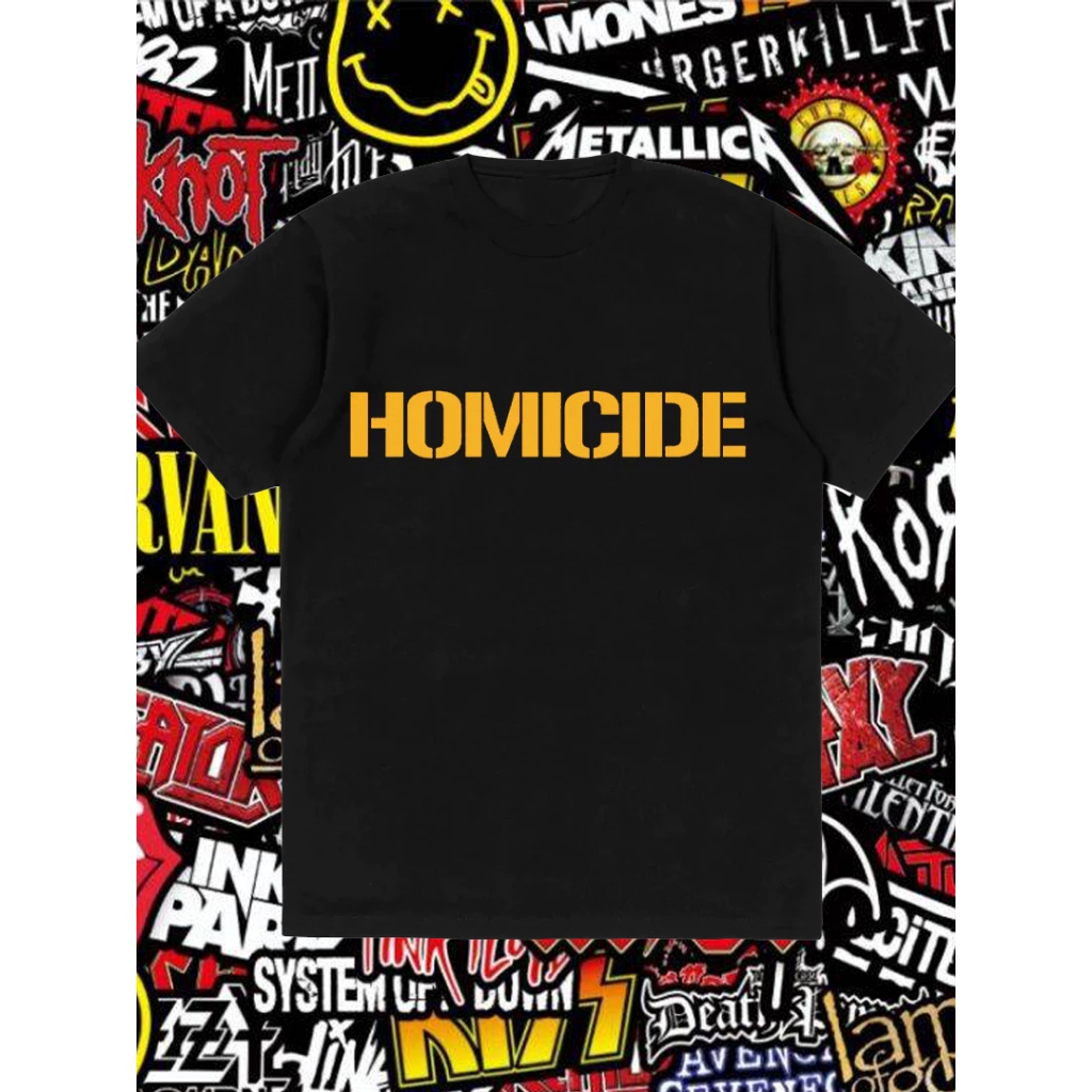T-shirt Band Homicide 20Th Godzkilla Necronometry