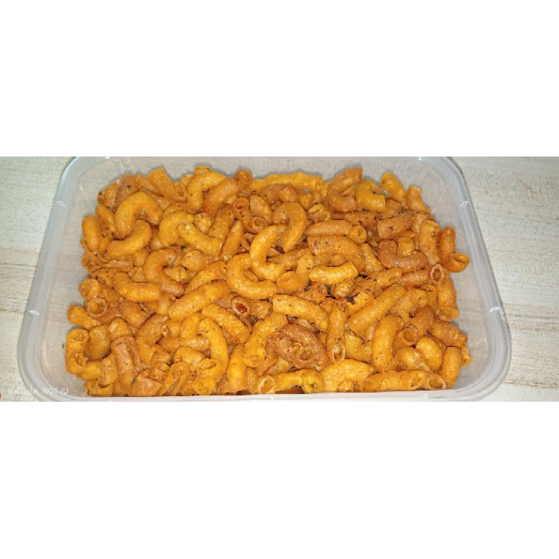 

makaroni pedas daun jeruk