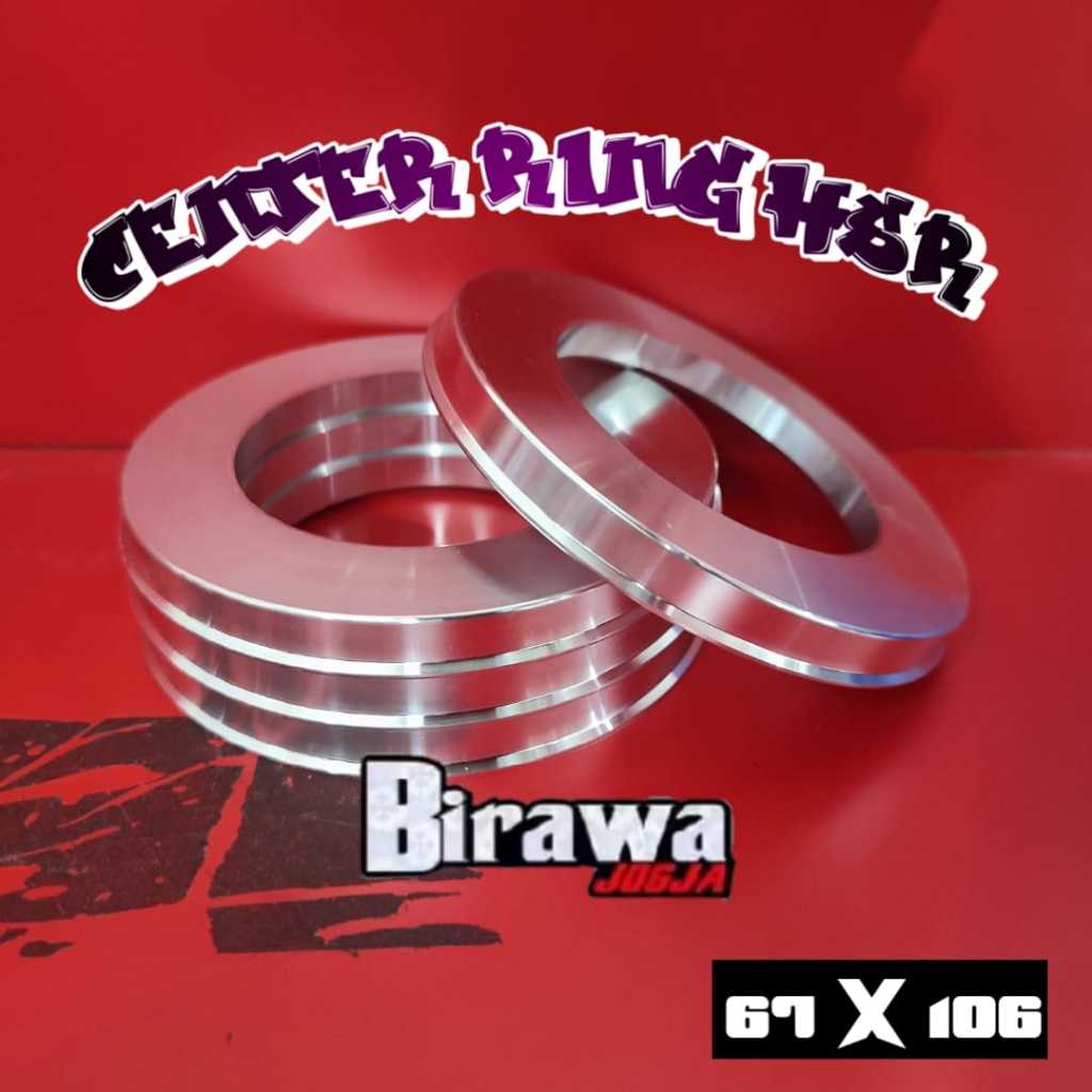 Center Ring HSR 67X106 Khusus Velg Mobil Pajero - Hub Center Velg Mobil Pajero