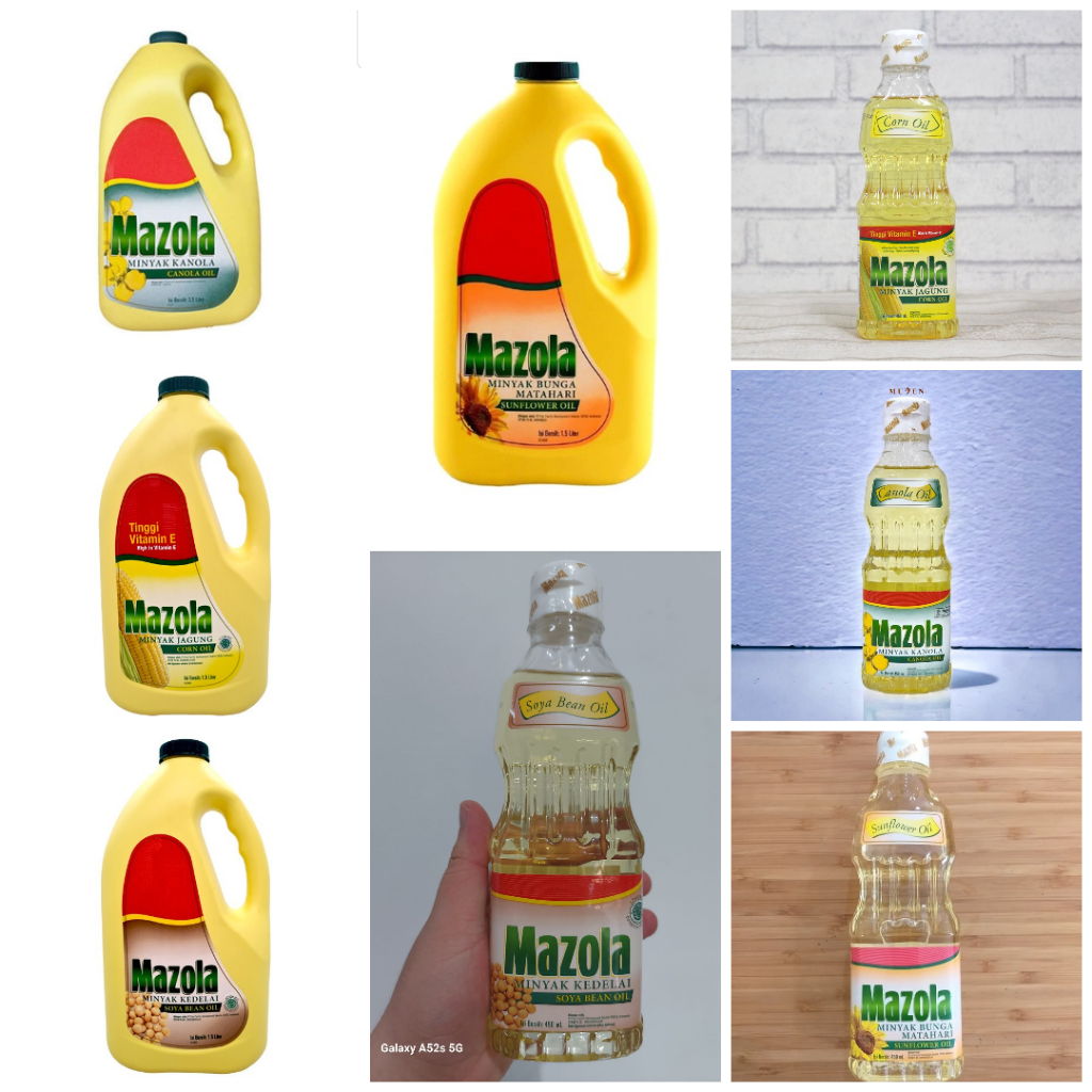 

Mazola Minyak Kanola / Jagung / Kedelai / Bunga Matahari