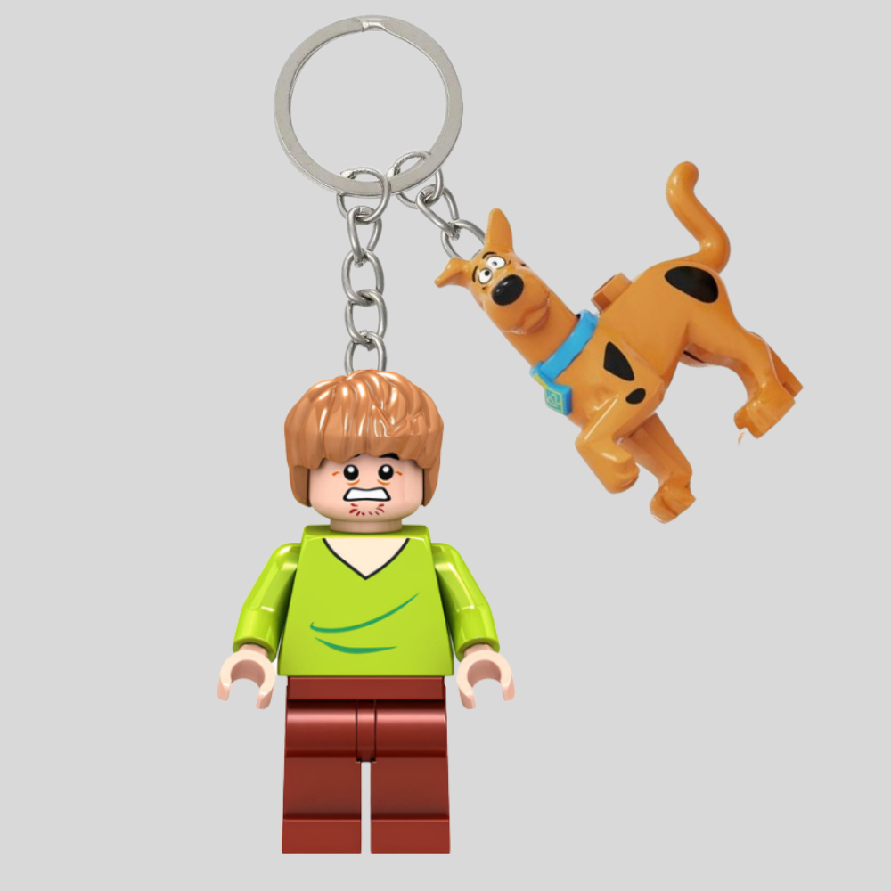 Scooby Doo & Shaggy LEGO Keychain | Gantungan Kunci LEGO Scooby Doo | Scooby Doo Series