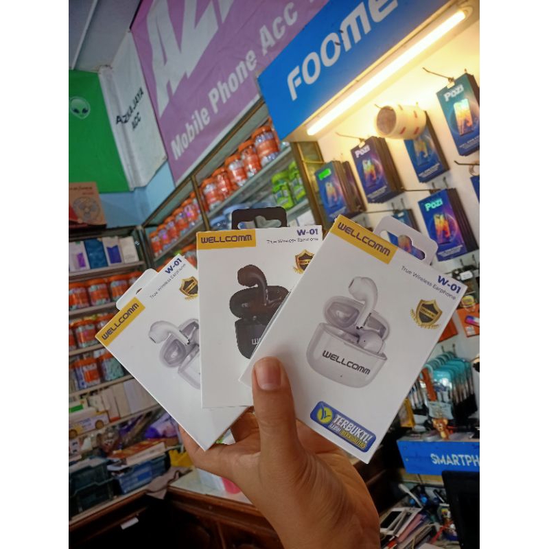 [WELLCOMM]HF BLUETOOTH TWS W-01