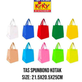 

Tas Nasi Box / Tas Spunbond Kotak (21,5 x 20,5 x 25)