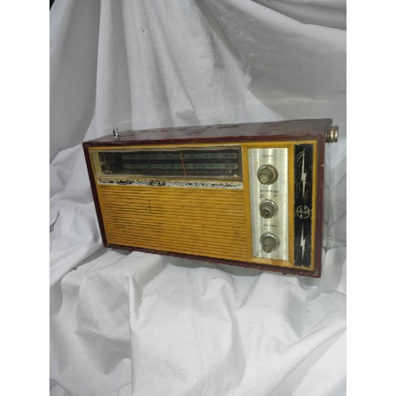 Radio transistor telesonic jadul antik