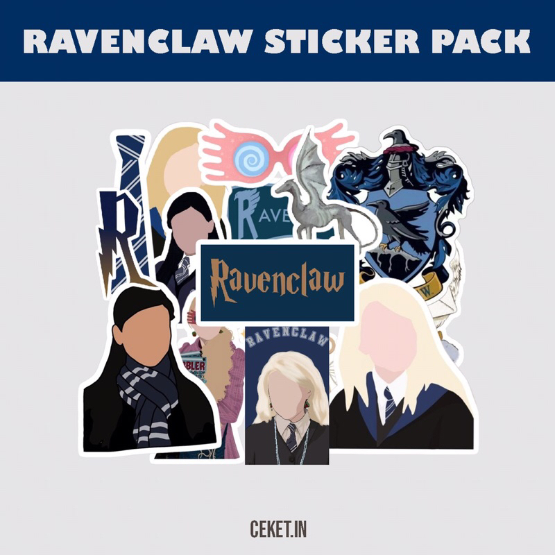 

Ravenclaw Sticker Pack - Sticker Harry Potter (17pcs)