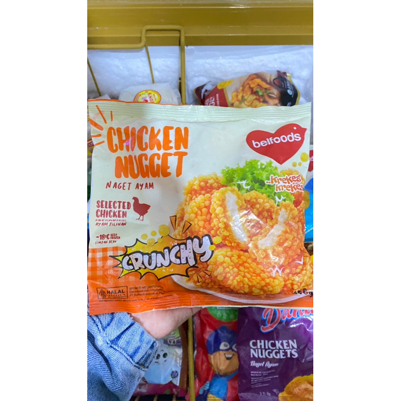 

belfoods chicken nugget 140gr
