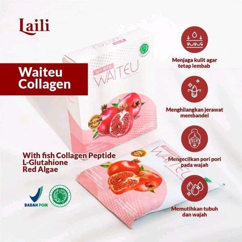 Kolagen Premium WAITEU High Collagen Drink Grade A (Jr DISTRIBUTOR RESMI LAILI BRAND) ASLI 100%