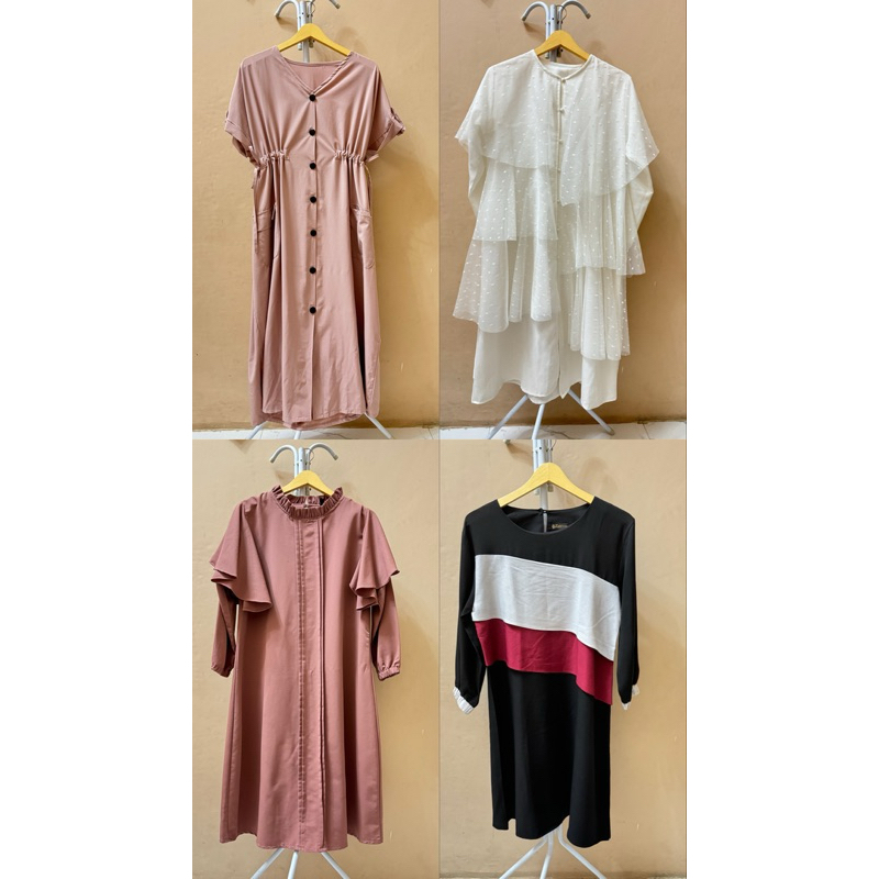 tunik ruffle