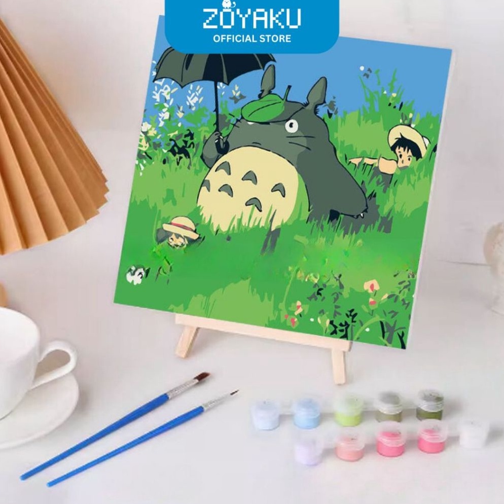 

KODE K17N Paket Melukis Paint By Numbers Kit Anak Kanvas Gambar Colouring Belajar Mewarnai STY753