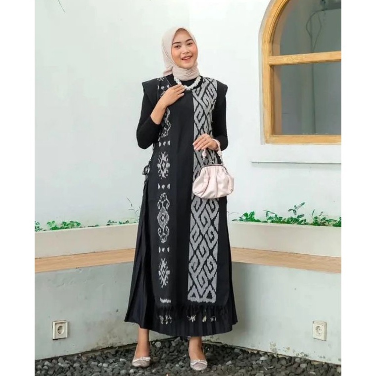 KODE G93D  READY STOK  VEST TENUN KALIMANTAN TENUN ASMAT TENUN TALIA TENUN TORAJA TENUN PAROKI outer