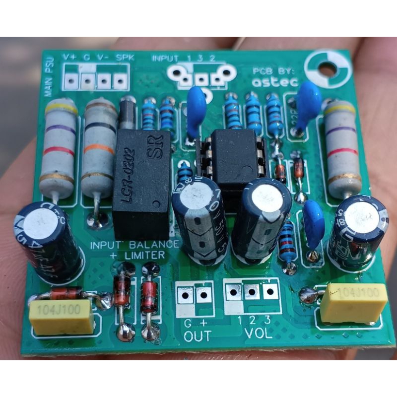 kit input balance+ limiter audio