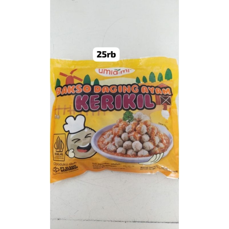 

BAKSO AYAM UMIAMI 500gr
