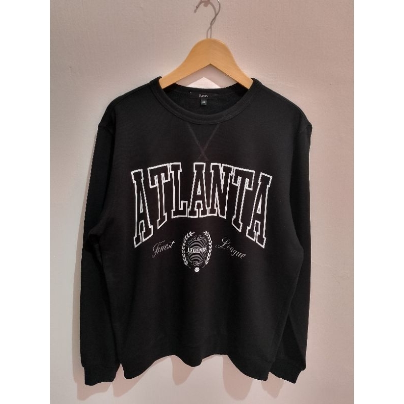 Preloved thrift CN/sweater hitam cowok size L
