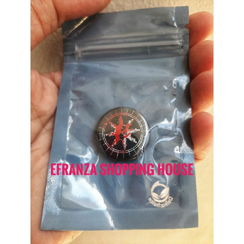 BURGERKILL "skullgun" pin, ORI (Official Merchandise)