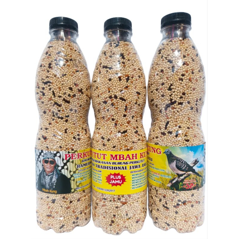 Pakan Burung Perkutut Mbah Kung Bikin Cepat Gacor | Milet Putih | Kualitas SUPER