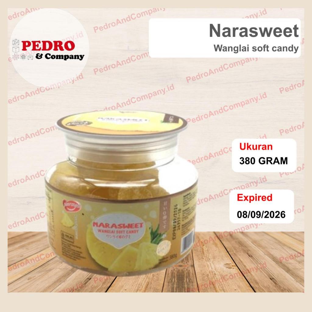 

Naraya permen jelly rasa NANAS 380 gram Narasweet Wanglai soft candy