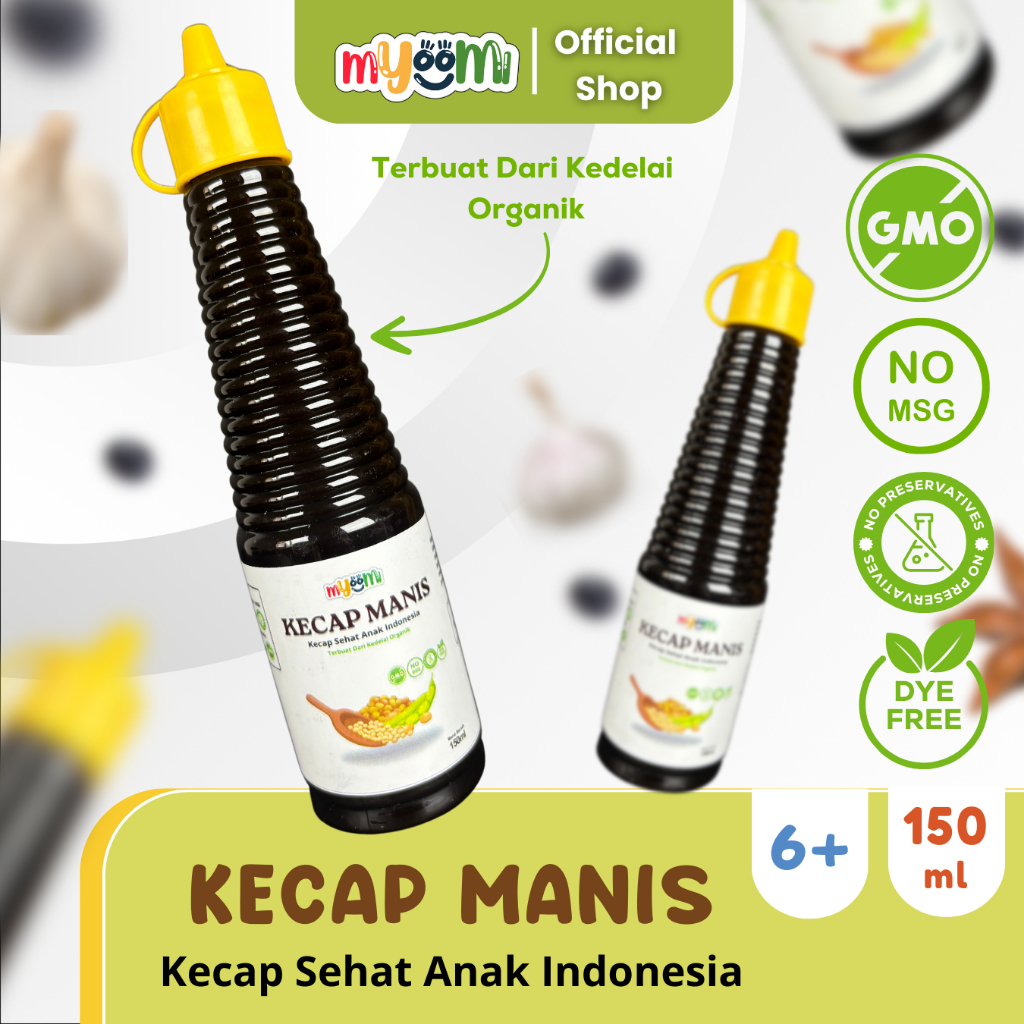 

Myoomi Kecap Mpasi Organik | Kecap Manis Mpasi | Kecap Non MSG