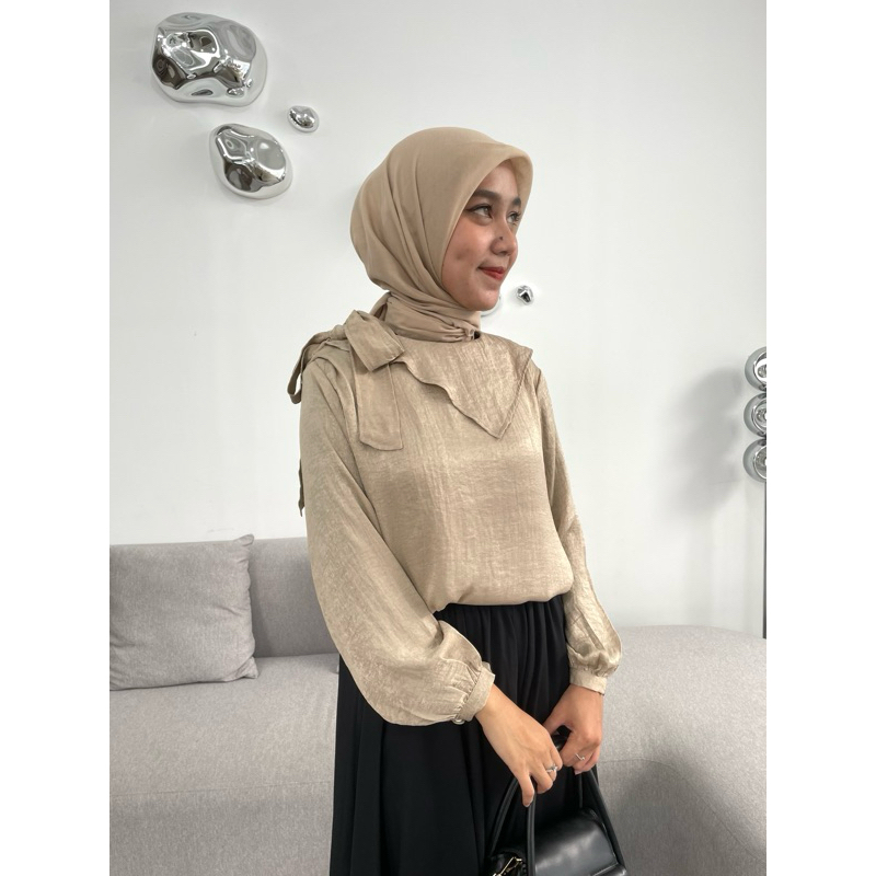 TUKUBUU - Tamara tunik / Tunik busui bukaan kanan kiri / Atasan Wanita