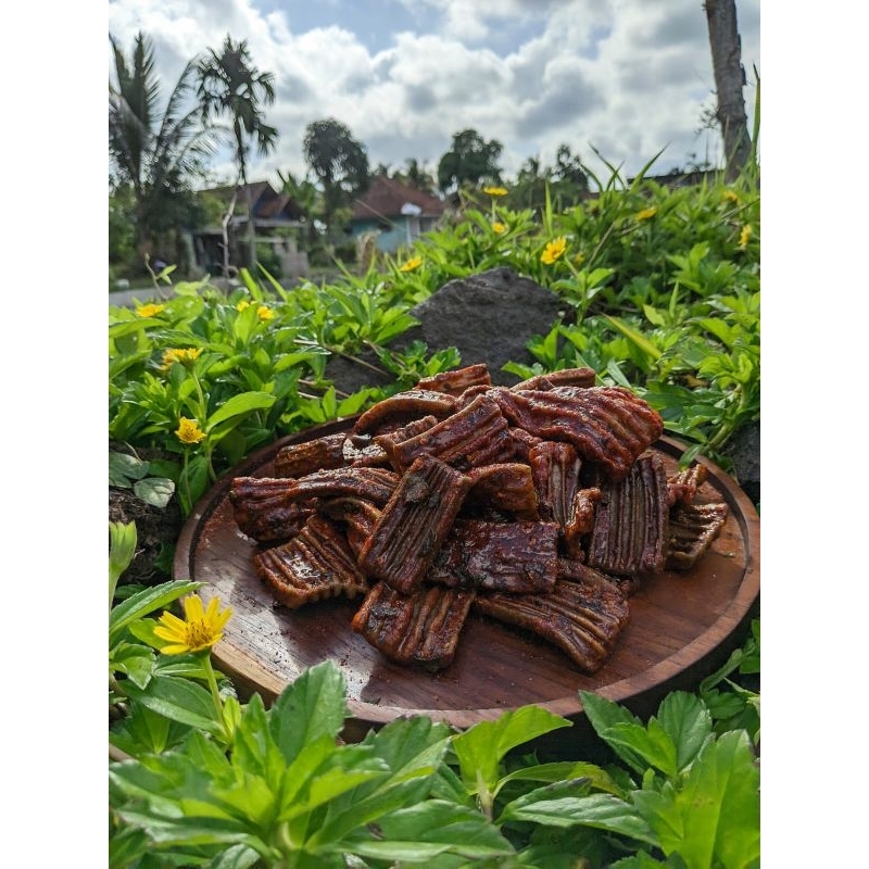 

krupuk jengkol sisir bantat 250 gram pedas cikruh