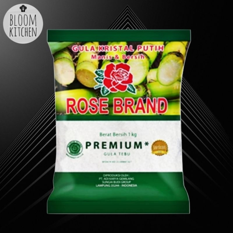 

ROSE BRAND GULA PASIR PUTIH PREMIUM 1kg / Gula Kristal / Gula Tebu