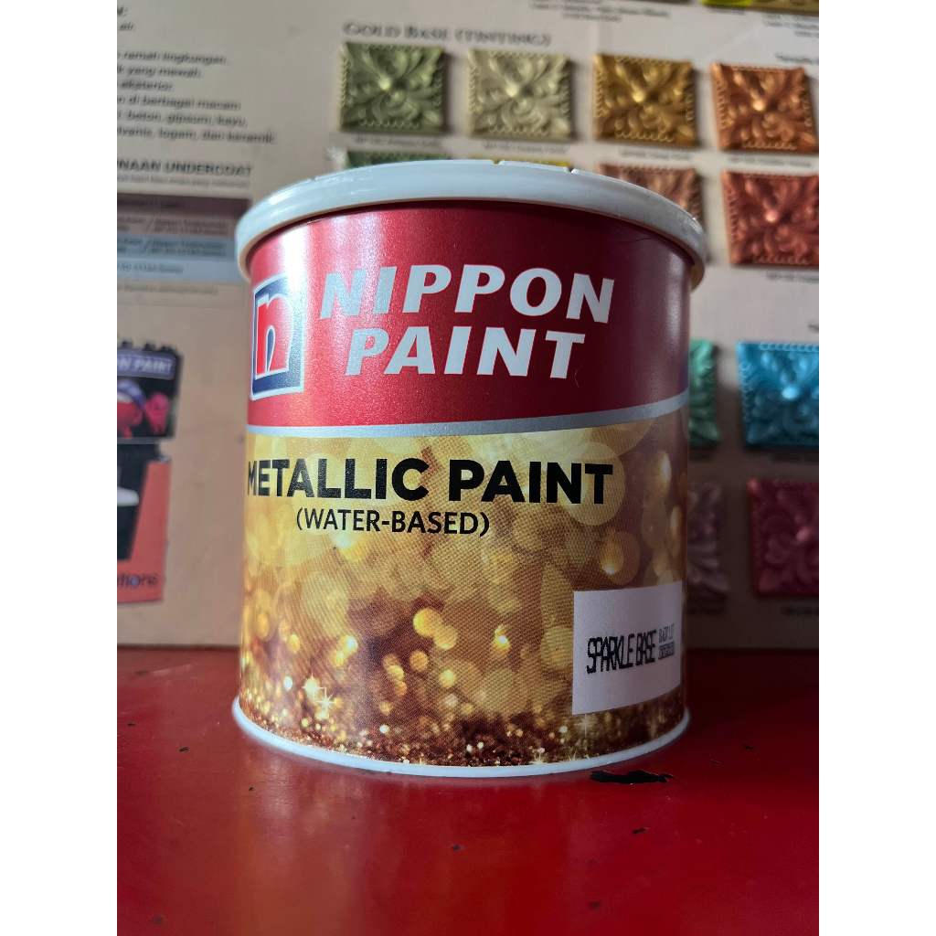 Nippon Metallic Paint /cat metalic waterbased GOLD Silver