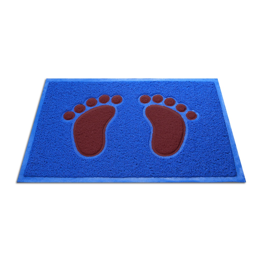 Keset Bihun Gambar Kaki / Keset Anti Slip 60x40cm /  Keset Ruang Tamu Model Bihun Aesthetic Terpopul