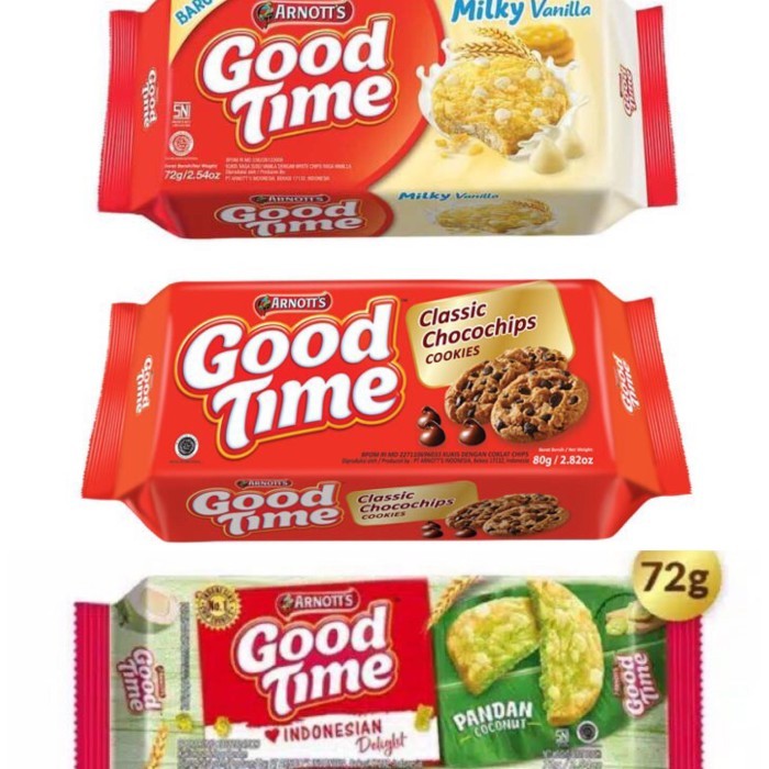 

GOOD TIME Cookies Biskuit Double Choc Classic / Biskuit Good Time Kukis Cokelat SNACK ANAK
