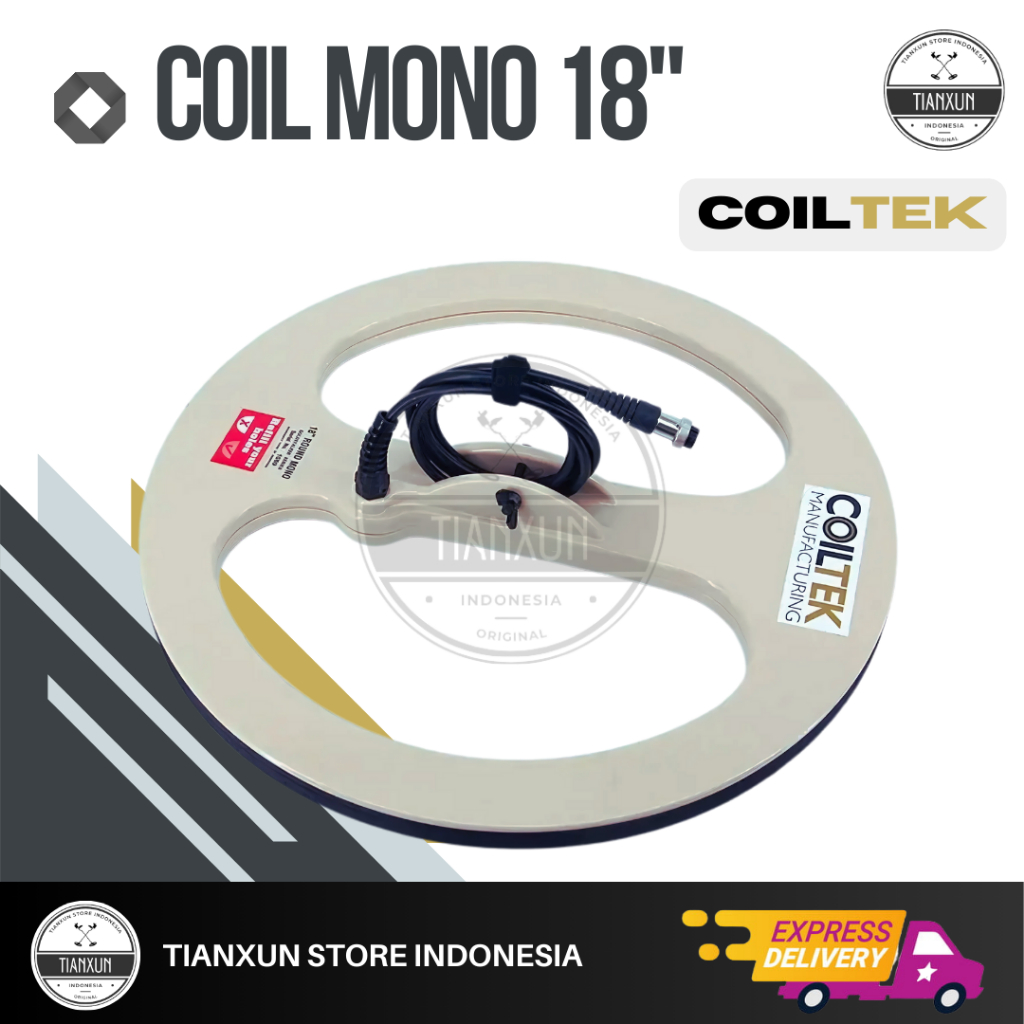 ORIGINAL COILTEK 18" KOIL 18 INCH UNTUK GDX8000 GFX7000 GPX5000