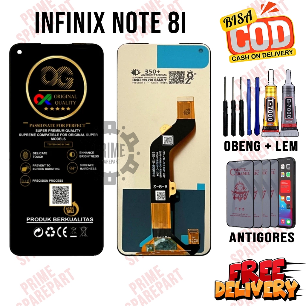 Lcd INFINIX NOTE 8I Original Oem Lcd Touchscreen INFINIX NOTE 8I Fullset