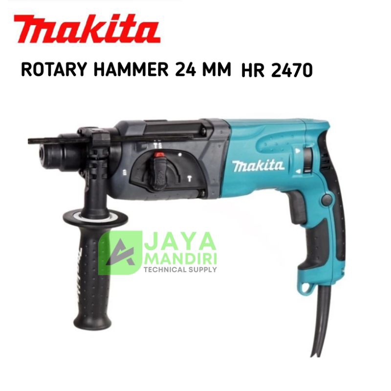 Rotary Hammer MAKITA HR2470 Mesin Bor Beton / SDS