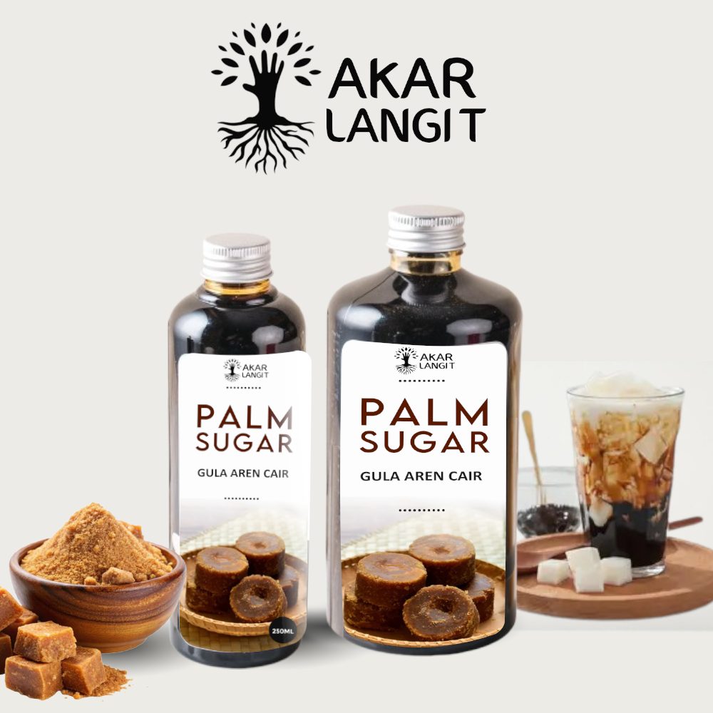 

Gula Aren Cair / Liquid Palm Sugar 500ml Akarlangit