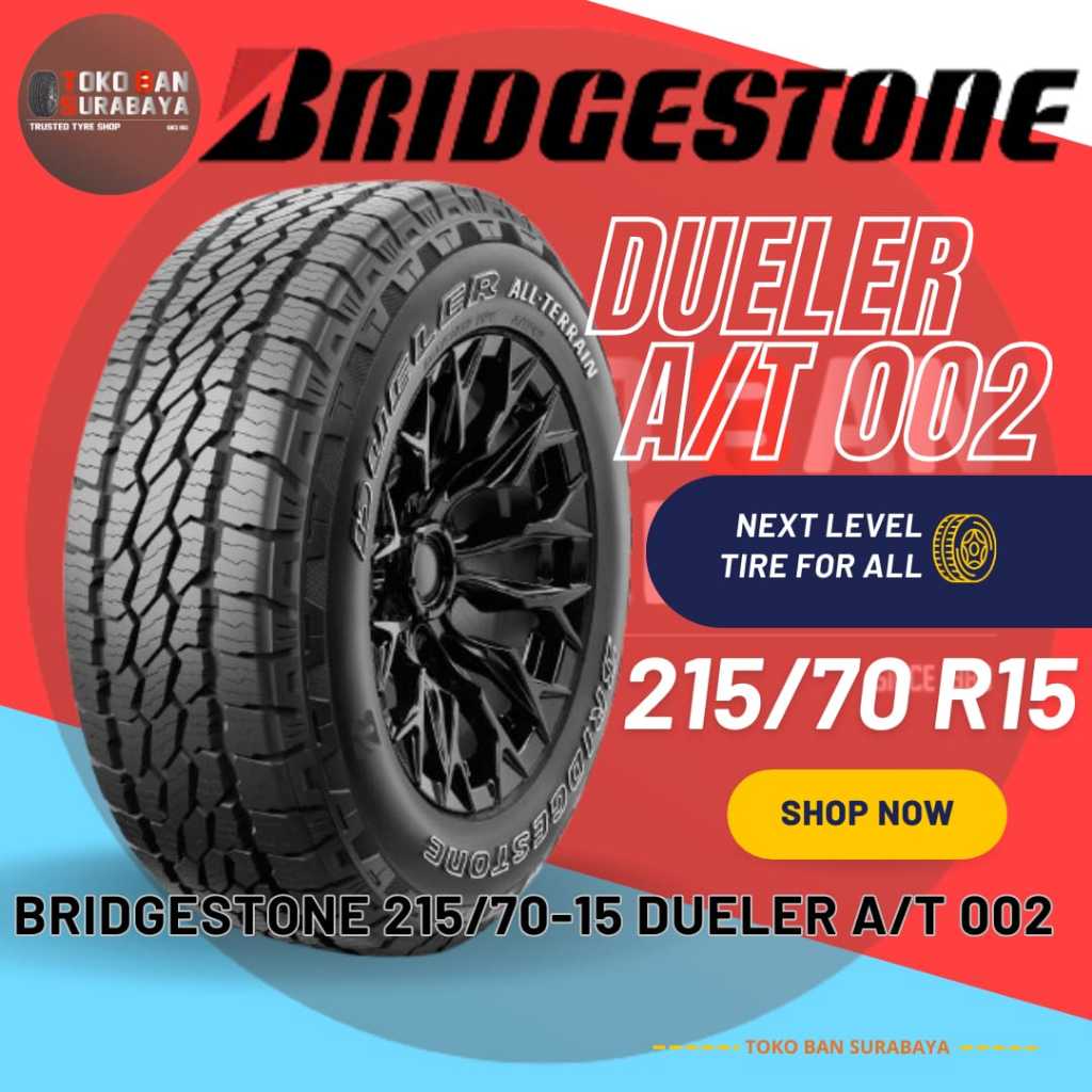 Ban Bridgestone BS 215/70R15 21570R15 215/70/15 21570 215/70 R15 R 15 Dueler AT 002 A/T