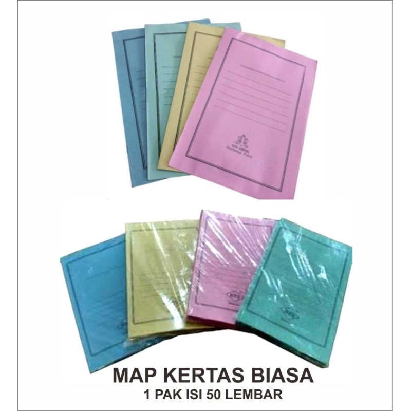 

Map kertas biasa