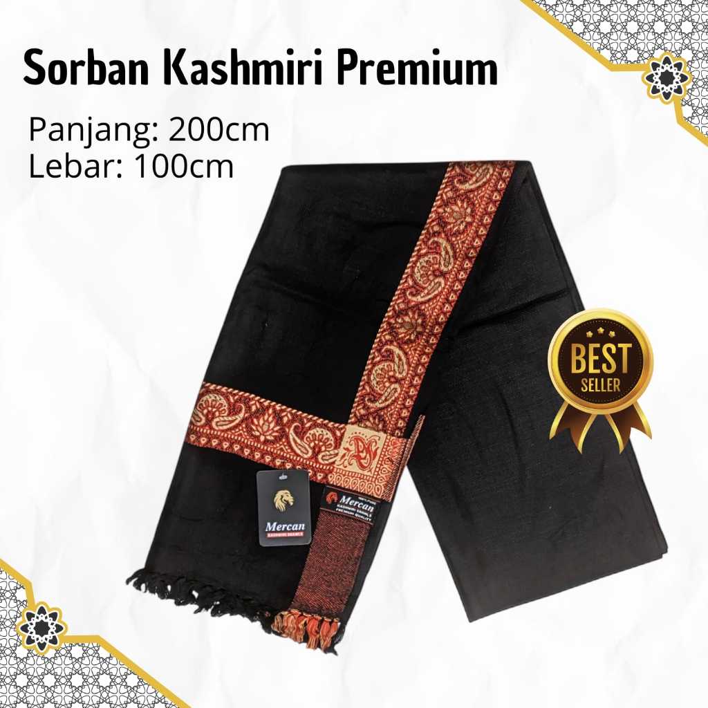 Sorban Kashmiri Premium // Sorban Pria // Sorban By Griya Muslim Fatma
