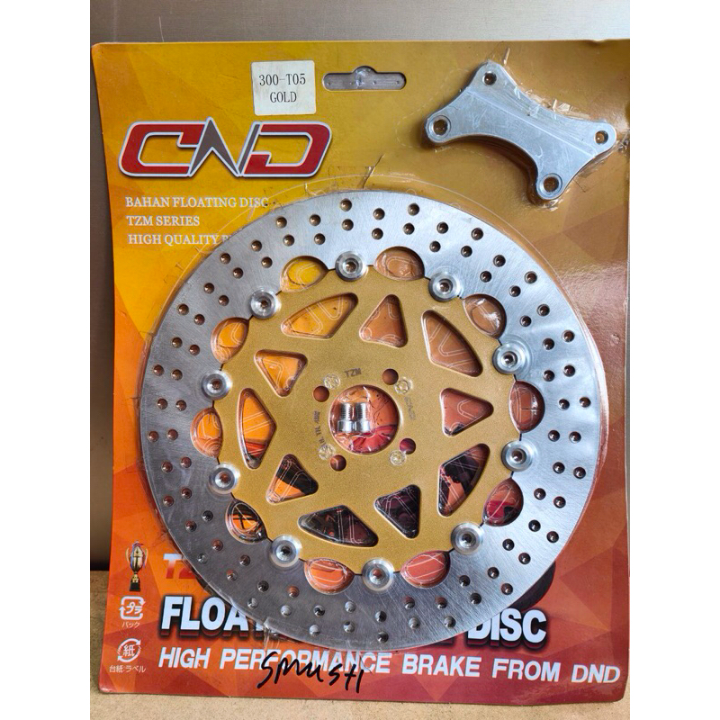 Delkevic piringan cakram TZM series Full floating 300mm-320mm