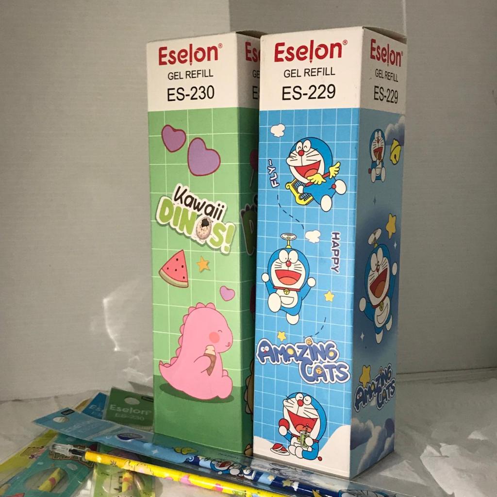 

Refill Pulpen Gel Eselon Motif Dino dan Doraemon (024069)