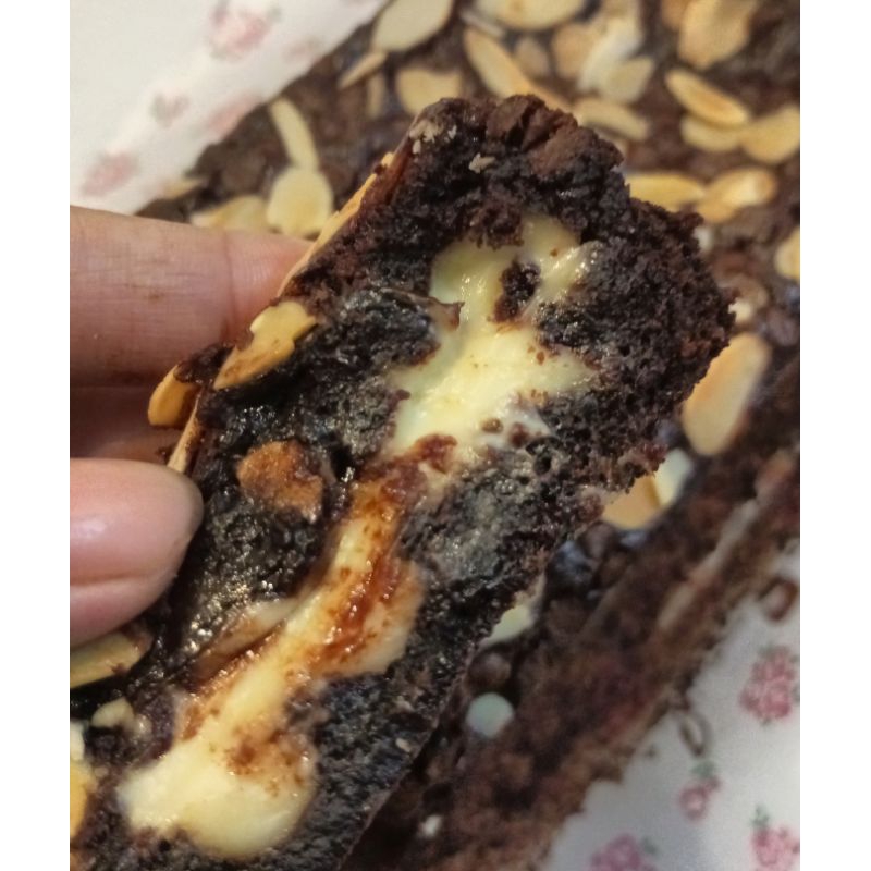 

fudgybrownies cheesy melt