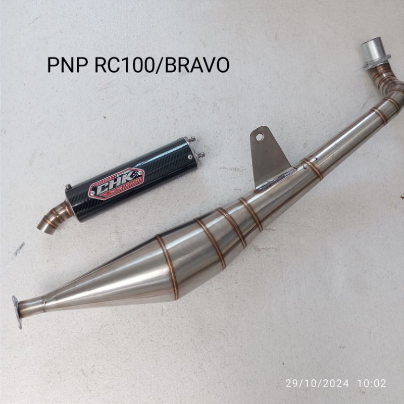 KNALPOT RACING SUZUKI RC100/BRAVO