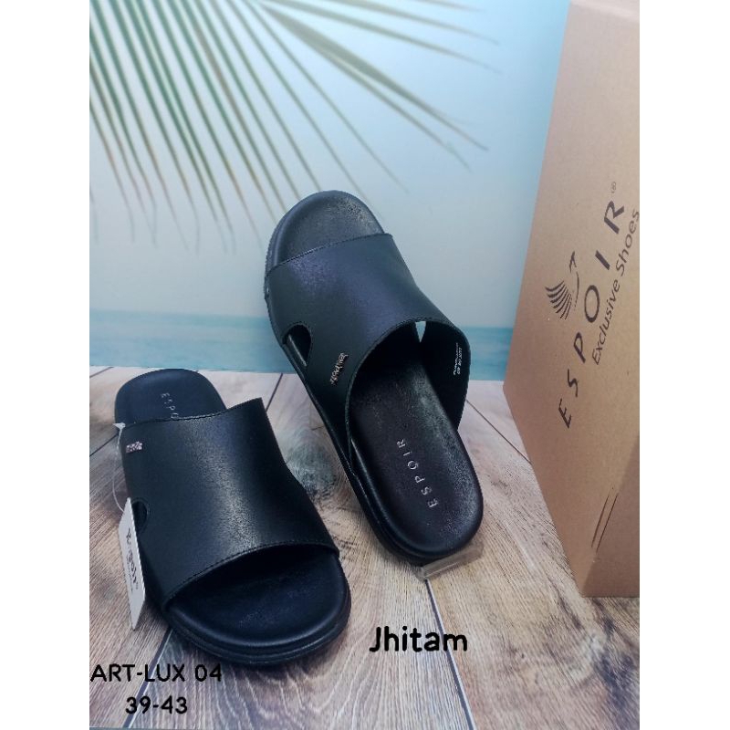 SANDAL KULIT ASLI PRIA ESPOIR LUX-04