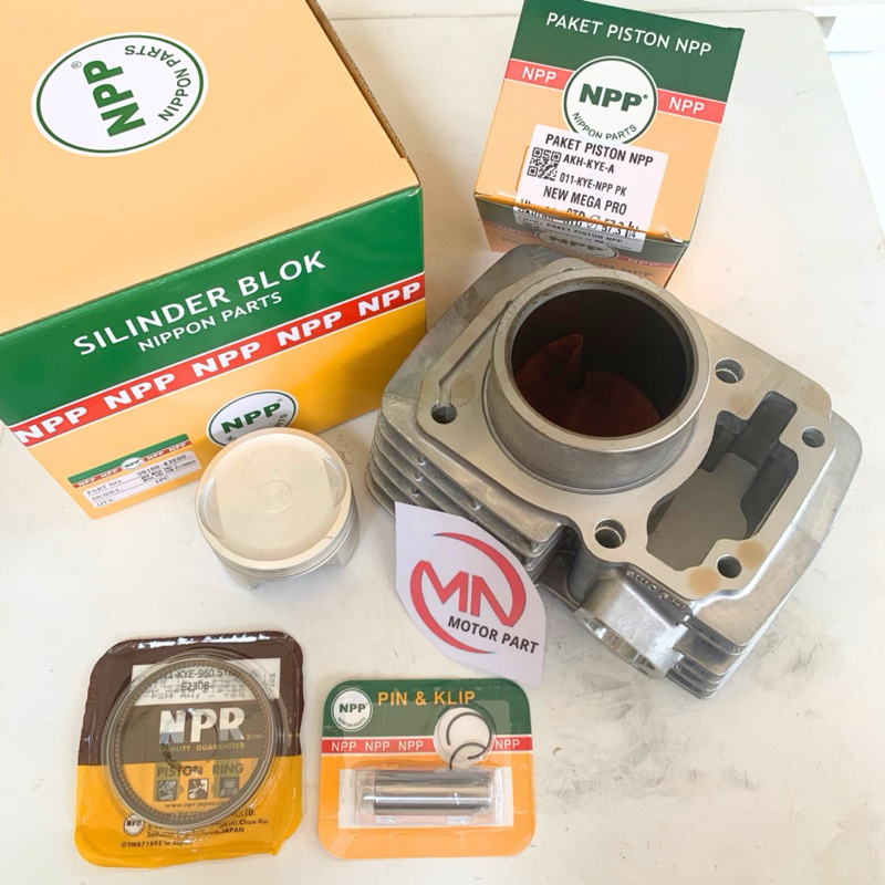 Cylinder Blok Seher Set Piston Kit Honda New Megapro Verza CRF 150 KYE NPP