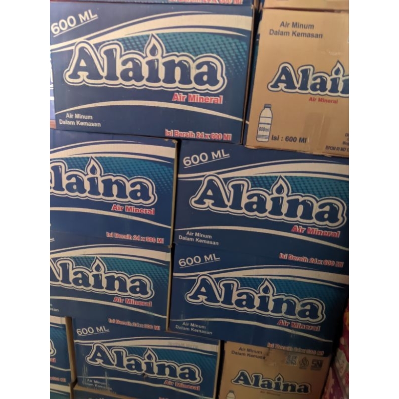 

ALAINA 600 ML ISI 24 BOTOL