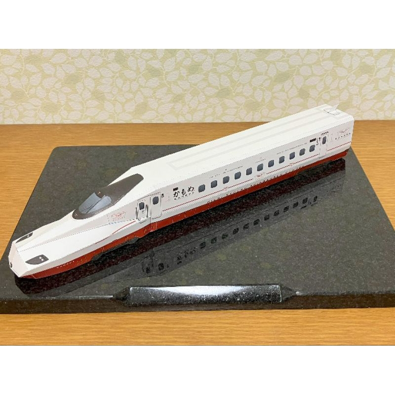 Lembaran pola papercraft kereta cepat jepang kamome skala 120 (3OP-G7)