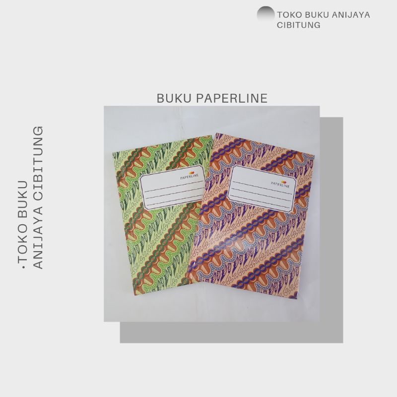

BUKU FOLIO PAPERLINE 100 LEMBAR / BUKU CATATAN