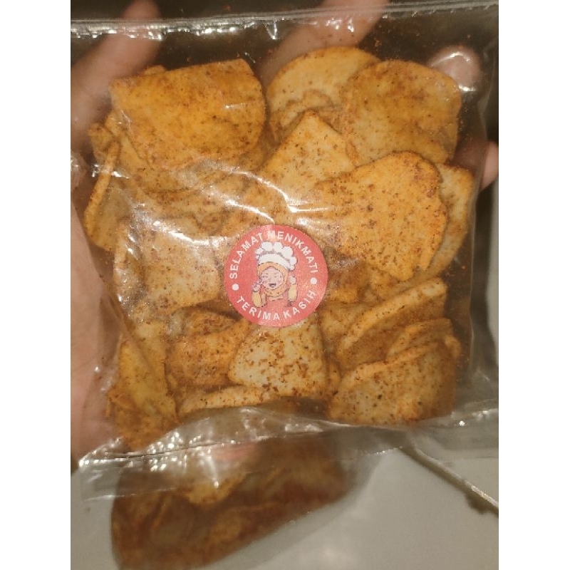 

basreng gurih rasa pedas asin