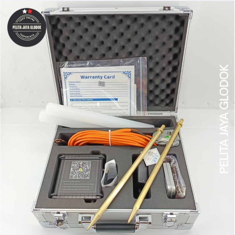 PQWT-M100 underground water detector 0-100m drilling find fresh water