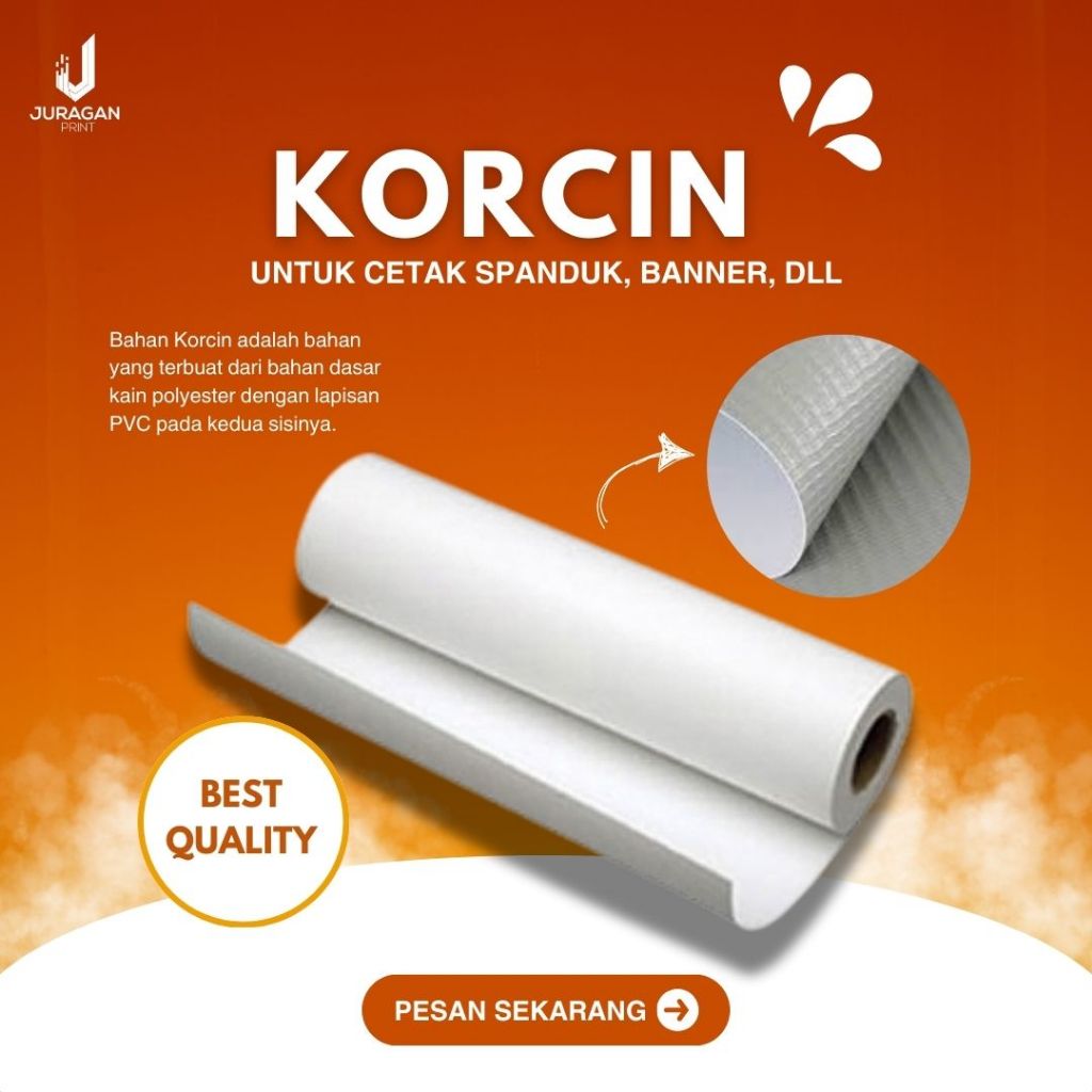 Cetak Spanduk/Banner KORCIN 440gsm