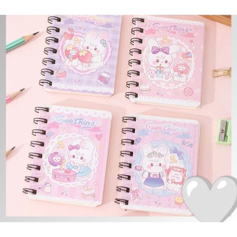 

Buku / notebook mini ring