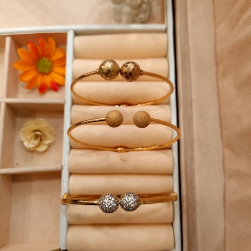 Gelang tinju emas asli kadar 8k/37.5%