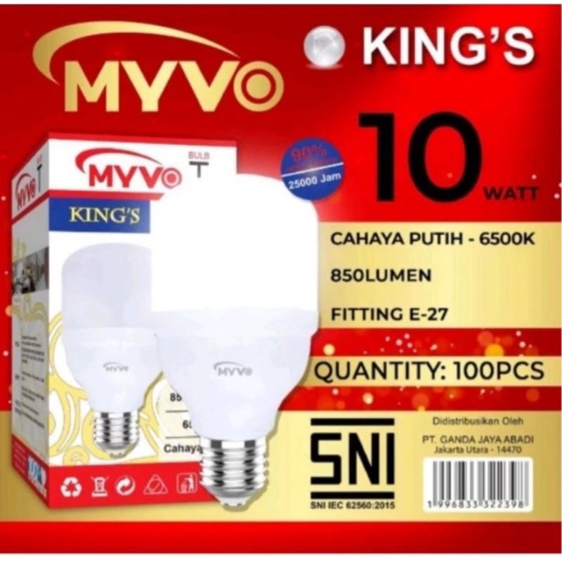 LAMPU LED CAPSULE 5W/10W/15W/ Myvo king-Myvo king 15watt