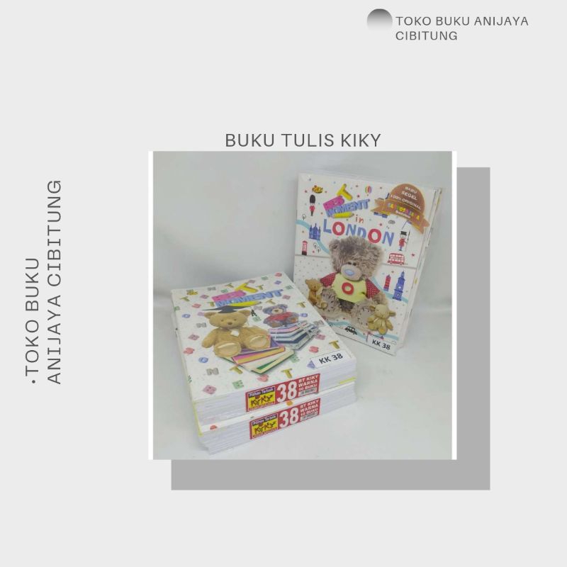 

BUKU TULIS KIKY KWARTO 38L